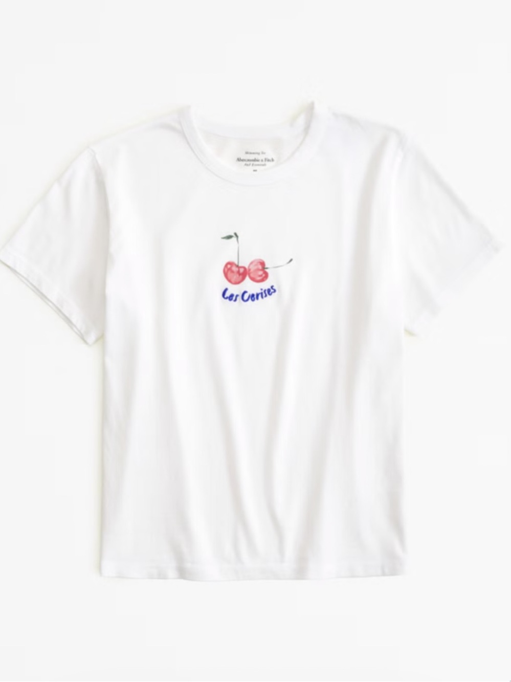 Abercrombie & Fitch cherry tee 100% cotton